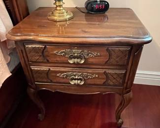 King Louis XV Style Nightstand
