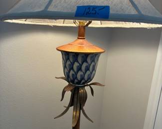 Gorgeous! Picture does not do justice to this so very beautiful floor lamp.