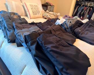 Men's dress pants and slacks