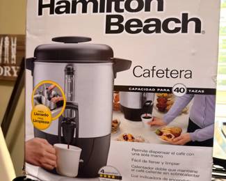 Hamilton Beach 40-cup coffee urn