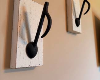 Music note wall art decor