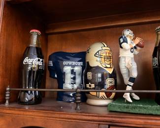 Cowboys nesting dolls and figures