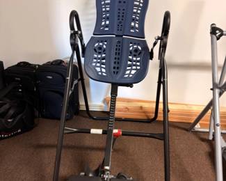 Inversion therapy table