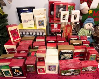 Hallmark Keepsake Christmas ornaments collection
