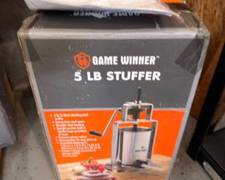 Game Winner 5 lb jerky sausage stuffer