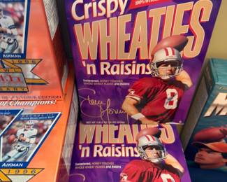 Crispy Wheaties 'n Raisins Troy Aikman collector box