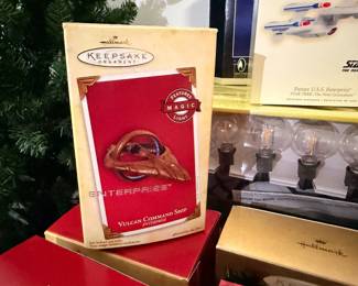 Hallmark Keepsake Star Trek Enterprise ornaments