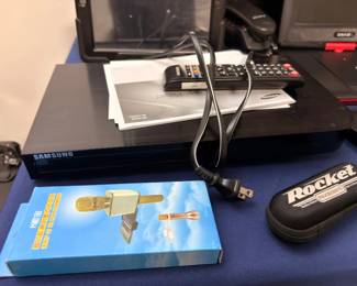 Samsung Blu-ray player and electronics