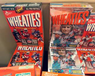 Wheaties All-Pro Football collectible boxes