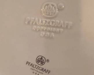 Pfaltzgraff maker's mark stamp