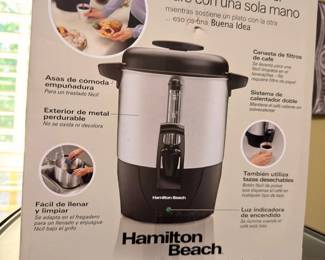Hamilton Beach coffee urn dispenser