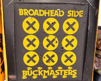 Buckmasters Broadhead archery target
