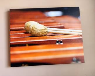 Marimba music photo print