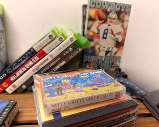 CDs and Xbox games lot