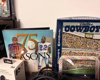 Cowboys 75 Seasons book and jigsaw puzzle