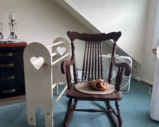 Rocker & Quilt Rack