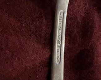 Westmorland Sterling Flatware & Case,