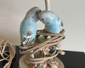 Parakeet Ceramic Lamps,