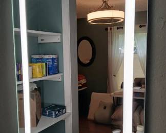 Lighted mirror