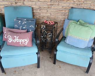 Patio chairs