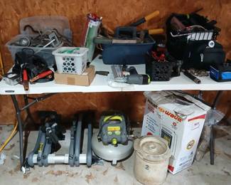 Garage, bike stuff