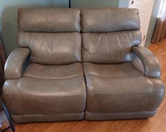 Leather Loveseat Recliner