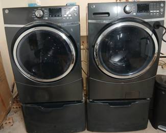 GE washer and dryer