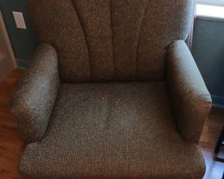 Upholstered Swivel Chair