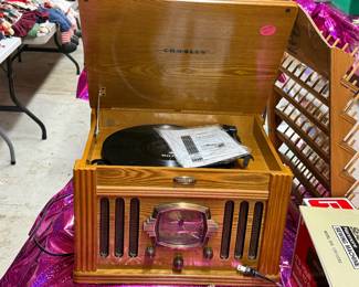 Record player and radio works