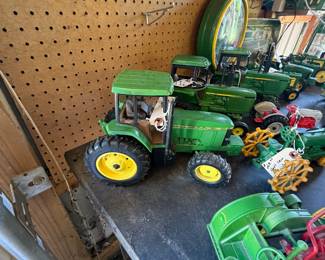 John Deere tractors and implements 