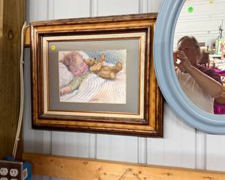 Needle point picture