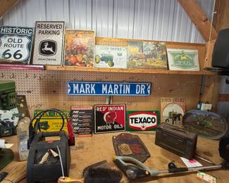 Metal signs