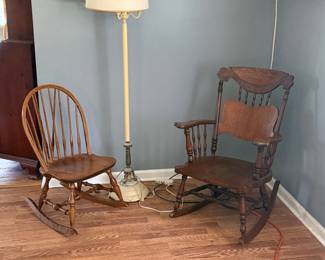 Antique rocking chairs