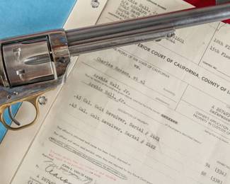 Donald "Shorty" Shea's Consecutive Dakota 'Colt' Revolvers Stolen by The Manson Family