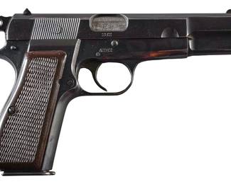 High Condition Early Post Liberation Commercial FN High Power Pistol