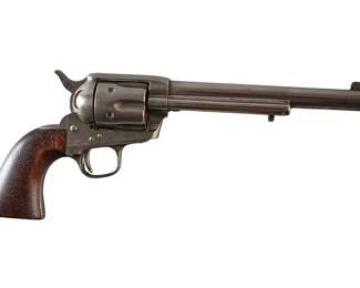 Highly Desirable US Government Condemned Colt 1873 Single Action Army 45 LC Revolver W/ Letter