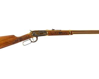 Custom 1 of 30 Express Ranches Engraved Winchester 94AE Lever Action Rifle