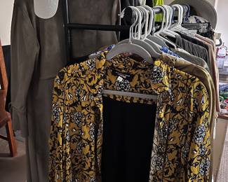 Mid-level designer women's clothing ( Eileen Fisher, Johnny Waas, beautiful silk blouses