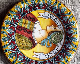 Hand painted Italian ceramics