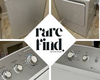 Washer and dryer set 