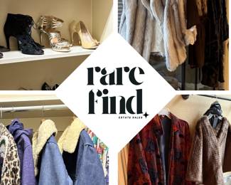 Real fur coats , shoes 
