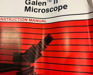 Galen 2 II vintage Bausch & Lomb microscope