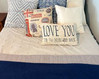 throw pillows