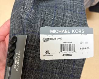 Michael Kors men's suite new with tags 42R