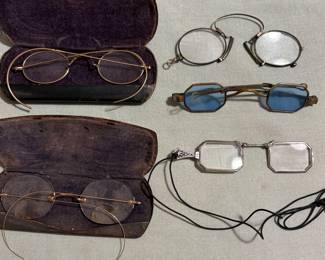 Vintage glasses, right bottom -Sterling