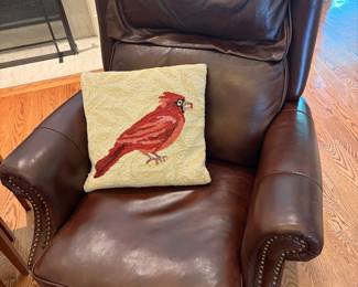 leather recliner