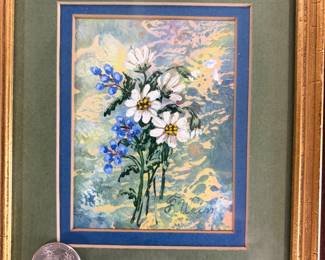 Miniature Franz Weiss watercolor