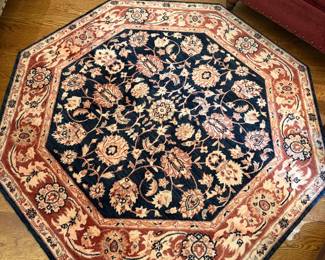 octagonal rug