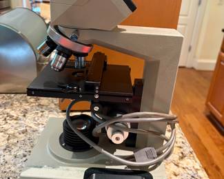 Galen II microscope Bausch & Lomb vintage
