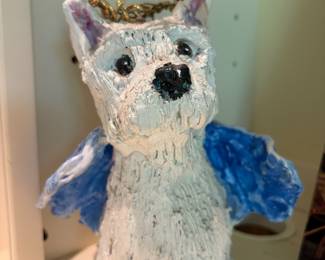 hand made Scottie dog sculpture